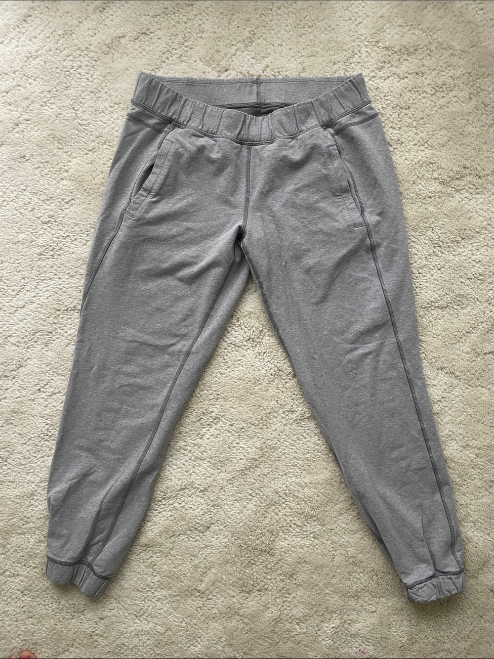 lululemon athletica Light Gray Women's Jogger Track Pants